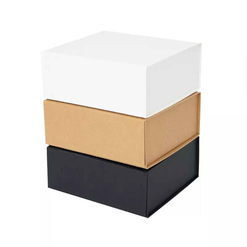 صندوق ورق من الورق المقوى الأسود للهدية وصندوق مستحضرات التجميل مع طي مصنع الإغلاق المغناطيسي بالجملة المخصصة