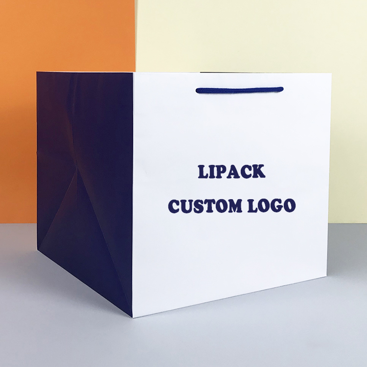 Lipack Retail Luxury Square Fashion Gift Fashion حقائب مع مقبض